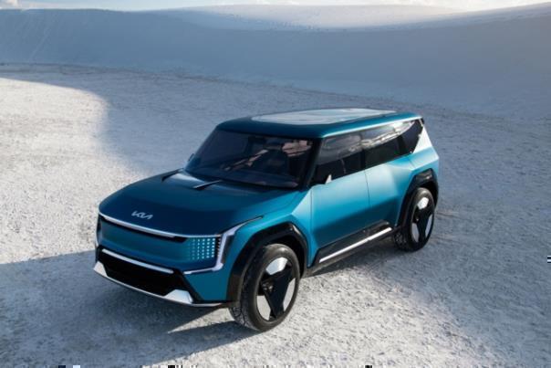 Kia Concept EV9.  Foto: Autoren-Union Mobilität/Kia